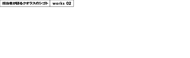 担当者が語るクオラスのシゴト　不二家　不二家洋菓子店／VIリニューアルプロジェクト